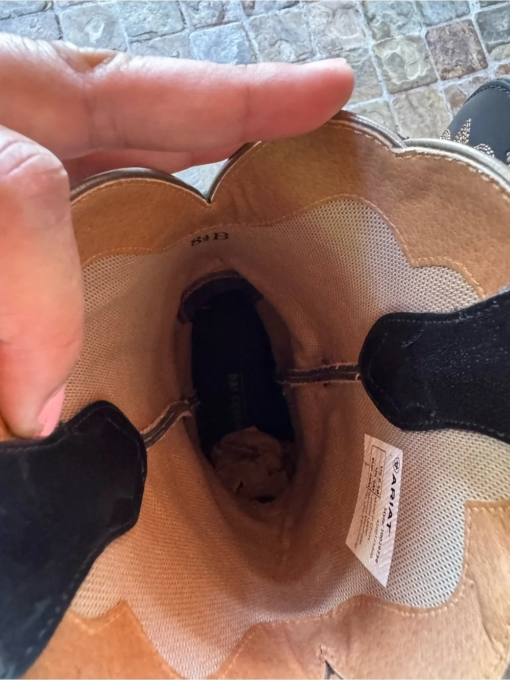 Black ariat boots